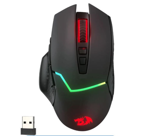 Redragon MIRAGE PRO 8000DPI  Wireless Gaming Mouse - Black